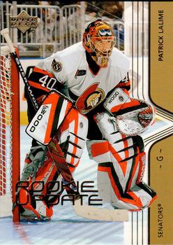 2003-04 Upper Deck Rookie Update #63 Patrick Lalime Front
