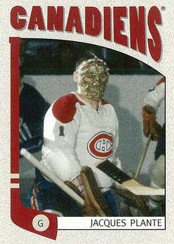 2004-05 In The Game Franchises Canadian #40 Jacques Plante Front