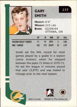 2004-05 In The Game Franchises US West #155 Gary Smith Back