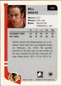 2004-05 In The Game Franchises US West #162 Bill White Back