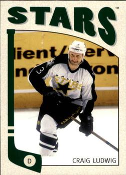 2004-05 In The Game Franchises US West #196 Craig Ludwig Front