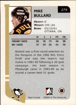 2004-05 In The Game Franchises US West #279 Mike Bullard Back