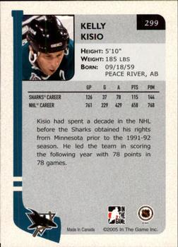 2004-05 In The Game Franchises US West #299 Kelly Kisio Back