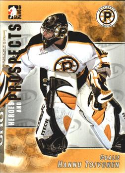 2004-05 In The Game Heroes and Prospects #2 Hannu Toivonen Front