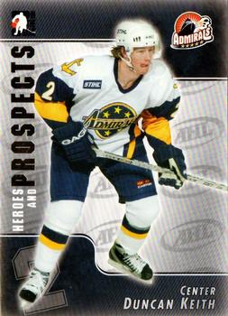 2004-05 In The Game Heroes and Prospects #3 Duncan Keith Front