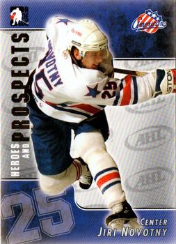 2004-05 In The Game Heroes and Prospects #4 Jiri Novotny Front