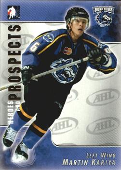 2004-05 In The Game Heroes and Prospects #16 Martin Kariya Front