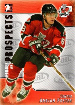 2004-05 In The Game Heroes and Prospects #31 Adrian Foster Front