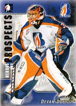 2004-05 In The Game Heroes and Prospects #71 Devan Dubnyk Front