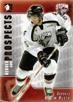 2004-05 In The Game Heroes and Prospects #86 Kevin Klein Front
