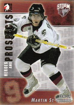2004-05 In The Game Heroes and Prospects #92 Martin St. Pierre Front