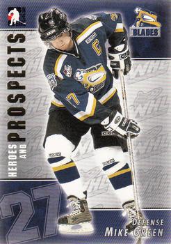 2004-05 In The Game Heroes and Prospects #95 Mike Green Front
