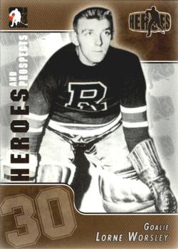 2004-05 In The Game Heroes and Prospects #156 Lorne Worsley Front