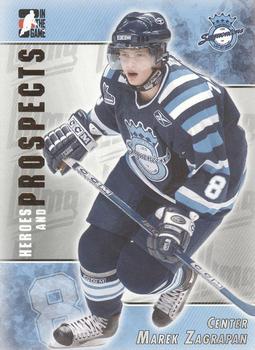 2004-05 In The Game Heroes and Prospects #216 Marek Zagrapan Front