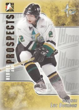 2004-05 In The Game Heroes and Prospects #224 Luc Bourdon Front