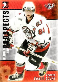 2004-05 In The Game Heroes and Prospects #64 Corey Locke Front