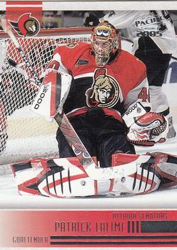 2004-05 Pacific #186 Patrick Lalime Front
