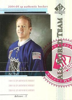 2004-05 SP Authentic #148 Brian Leetch Front