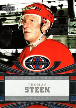 2004-05 Upper Deck All-World Edition #115 Thomas Steen Front