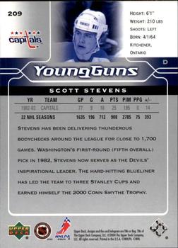 2004-05 Upper Deck #209 Scott Stevens Back