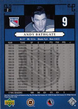 2004-05 Upper Deck Legends Classics #2 Andy Bathgate Back