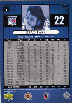 2004-05 Upper Deck Legends Classics #9 Brad Park Back