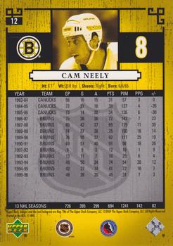 2004-05 Upper Deck Legends Classics #12 Cam Neely Back