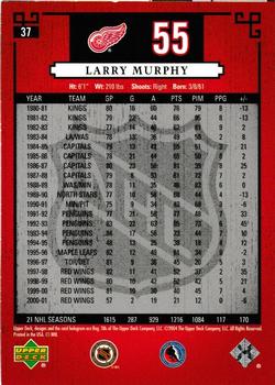 2004-05 Upper Deck Legends Classics #37 Larry Murphy Back
