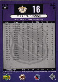 2004-05 Upper Deck Legends Classics #39 Marcel Dionne Back