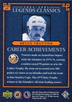 2004-05 Upper Deck Legends Classics #68 Bryan Trottier Back