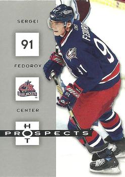 2005-06 Fleer Hot Prospects #28 Sergei Fedorov Front