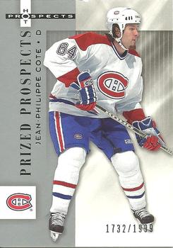 2005-06 Fleer Hot Prospects #142 Jean-Philippe Cote Front
