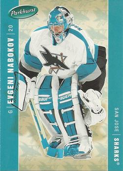 2005-06 Parkhurst #403 Evgeni Nabokov Front