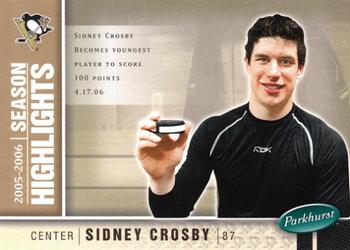 2005-06 Parkhurst #586 Sidney Crosby Front