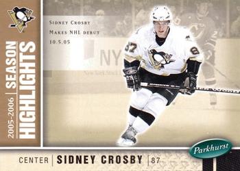 2005-06 Parkhurst #587 Sidney Crosby Front