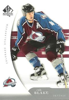 2005-06 SP Authentic #28 Rob Blake Front