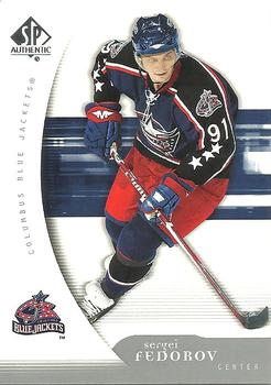 2005-06 SP Authentic #30 Sergei Fedorov Front