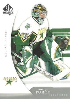 2005-06 SP Authentic #32 Marty Turco Front