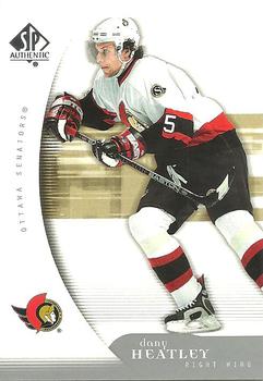 2005-06 SP Authentic #68 Dany Heatley Front