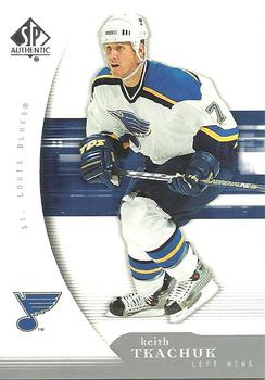 2005-06 SP Authentic #87 Keith Tkachuk Front