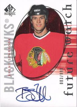 2005-06 SP Authentic #145 Brent Seabrook Front