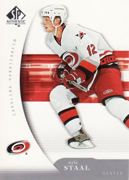 2005-06 SP Authentic #20 Eric Staal Front