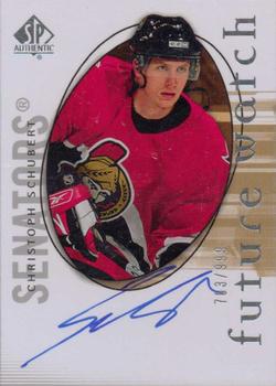 2005-06 SP Authentic #204 Christoph Schubert Front