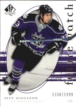 2005-06 SP Authentic #228 Jeff Giuliano Front