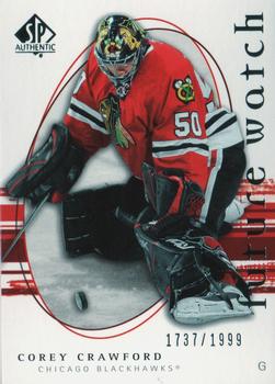 2005-06 SP Authentic #257 Corey Crawford Front