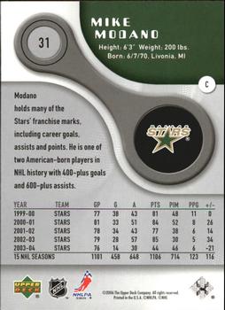 2005-06 SP Game Used #31 Mike Modano Back
