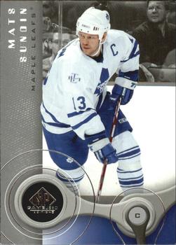 2005-06 SP Game Used #91 Mats Sundin Front