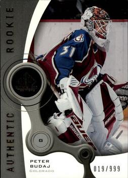 2005-06 SP Game Used #112 Peter Budaj Front
