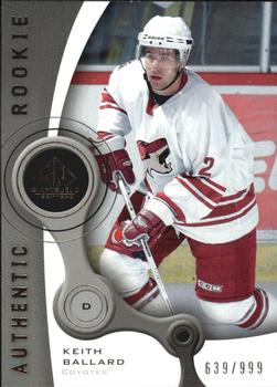 2005-06 SP Game Used #117 Keith Ballard Front
