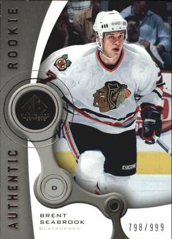 2005-06 SP Game Used #122 Brent Seabrook Front